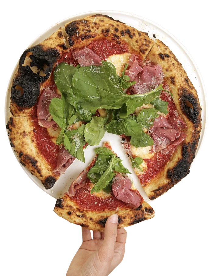 Fornarina Mortadella pizzası
